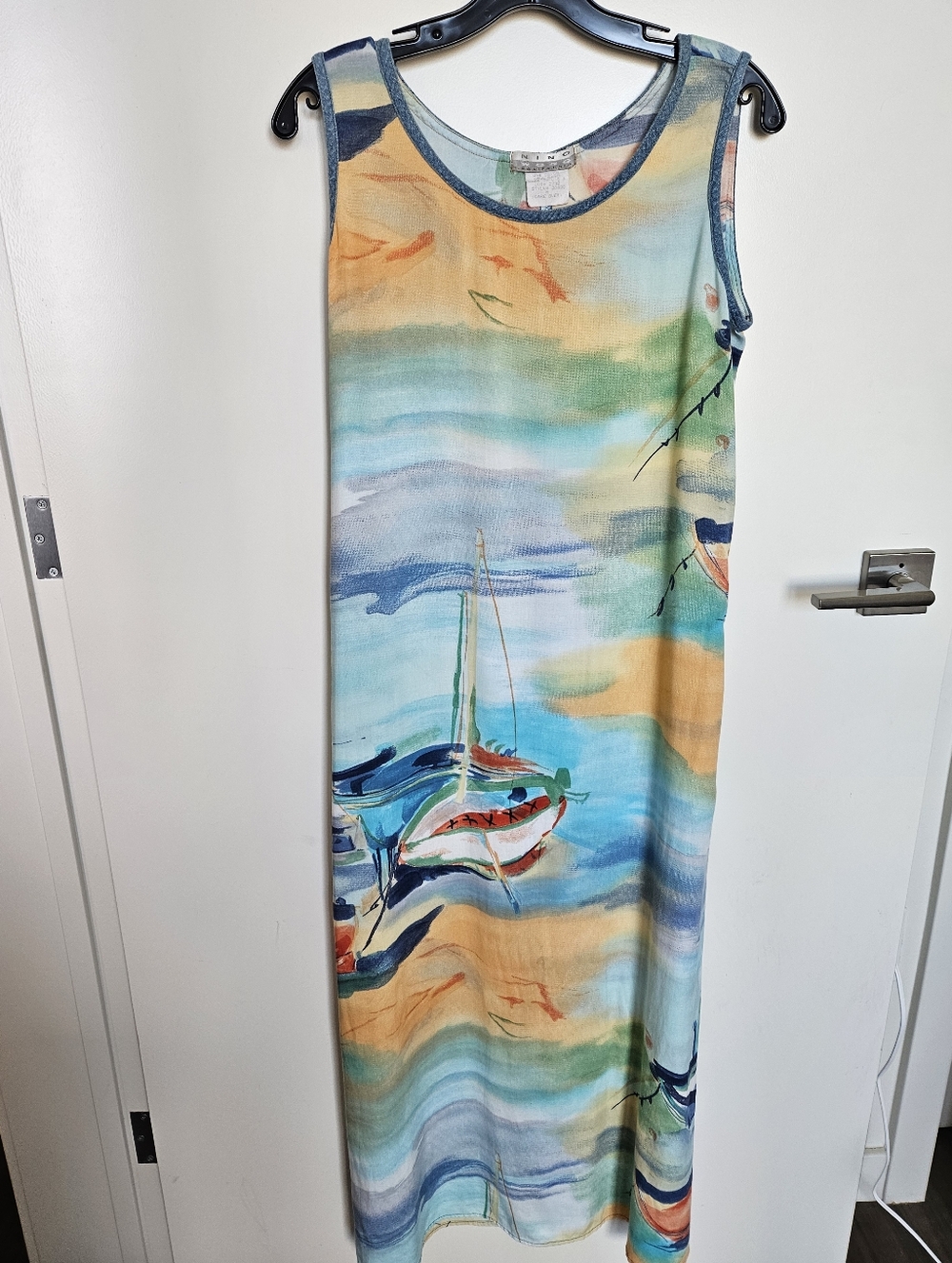 Sail Boats Sheath Dress